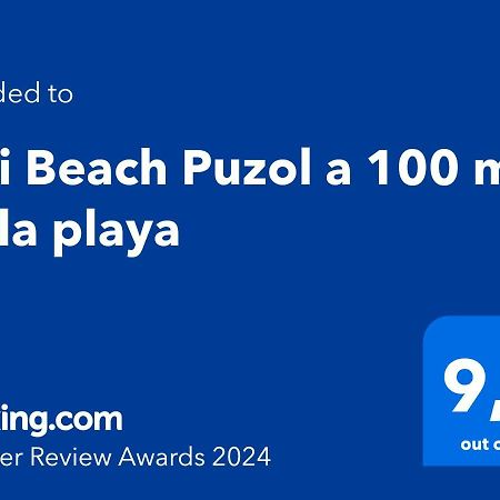 Bali Beach Puzol Relax Cerca De Valencia A 100 M De La Playa Con Ac Eksteriør billede